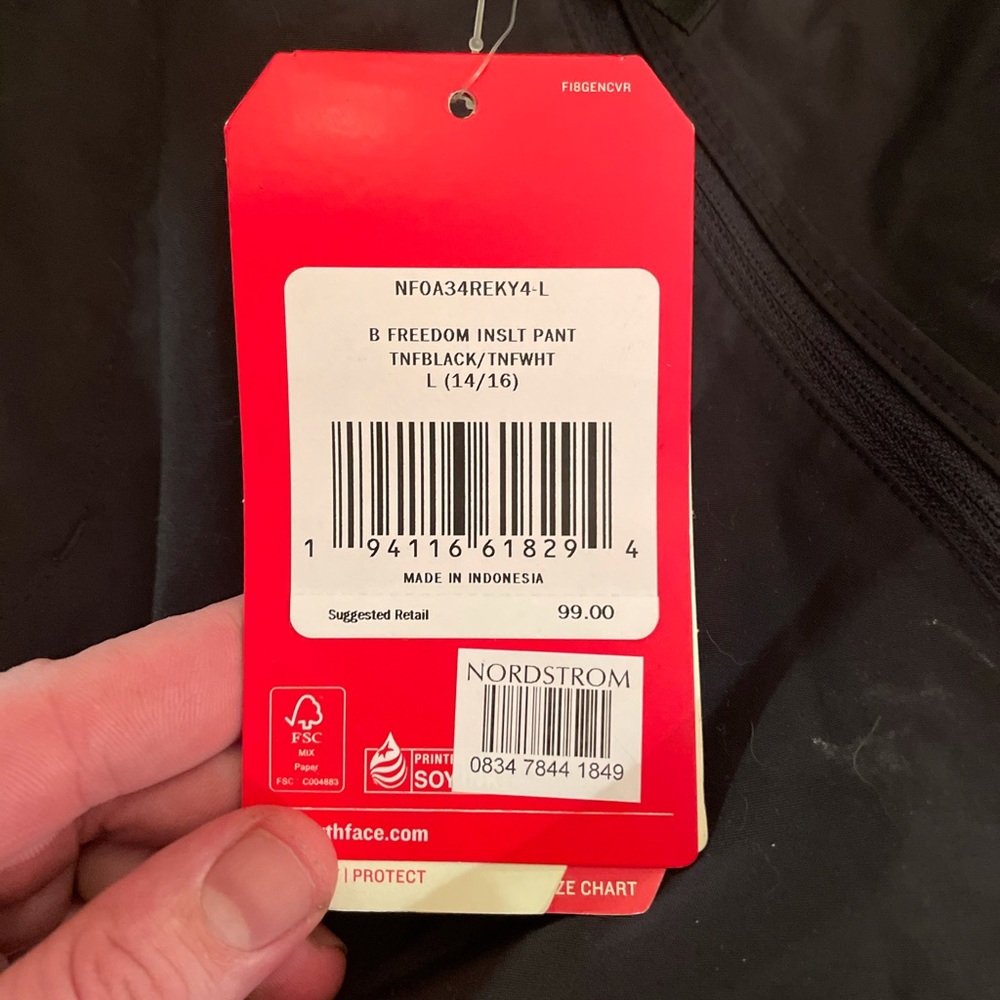 The North Face B Freedom Insulted Pants